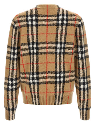 Свитер BURBERRY 'Curtis' (8132517SANDIPCHECK) #