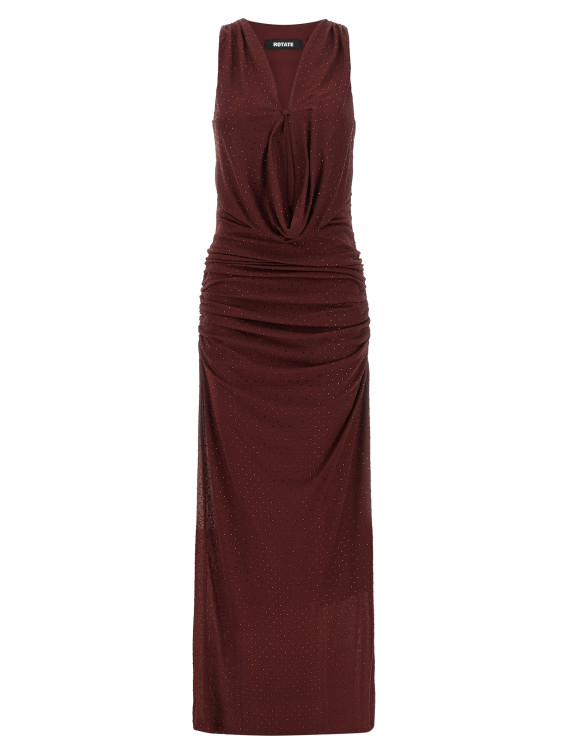 Платье макси ROTATE BIRGER CHRISTENSEN Halterneck maxi dress (11690428262826) #1