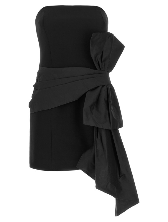 Мини-платье ROTATE BIRGER CHRISTENSEN 'Bustier Bow' (116800100100) #1
