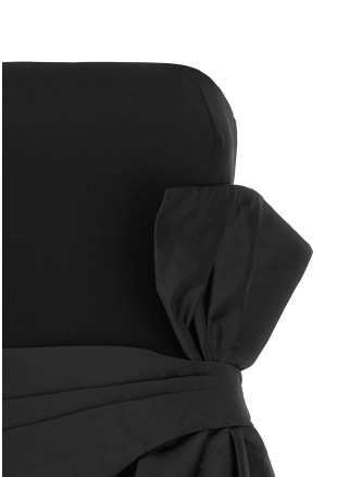 Мини-платье ROTATE BIRGER CHRISTENSEN 'Bustier Bow' (116800100100) #