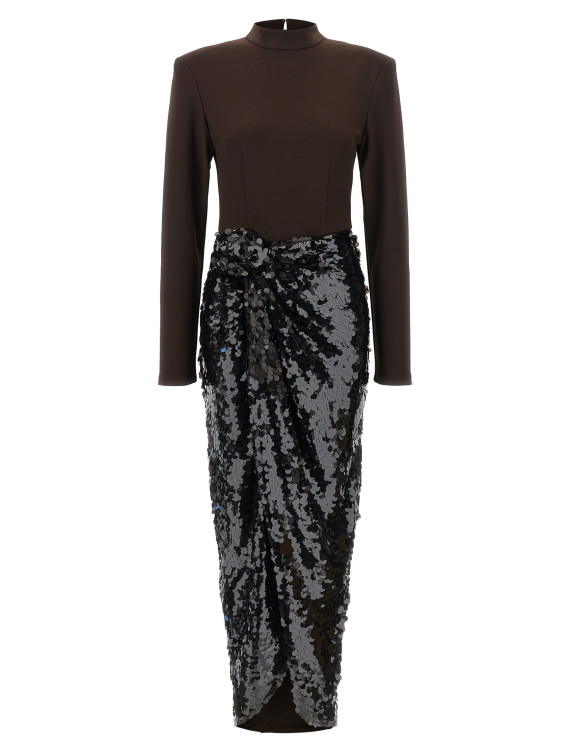Платье миди ROTATE BIRGER CHRISTENSEN 'Knotted Midi Dress' (11678016671667) #1