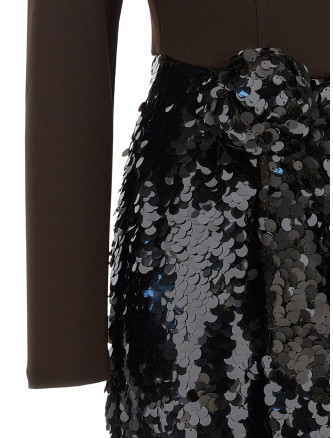 Платье миди ROTATE BIRGER CHRISTENSEN 'Knotted Midi Dress' (11678016671667) #