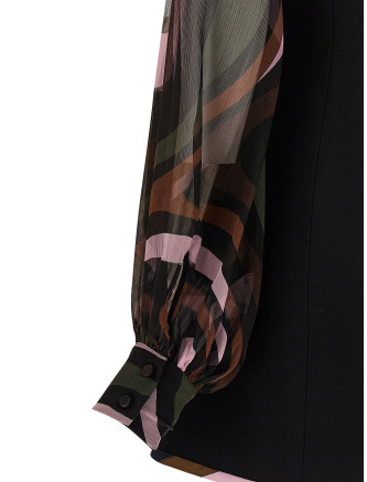 Мини-платье EMILIO PUCCI 'Marmo' (6URG206U601999) #