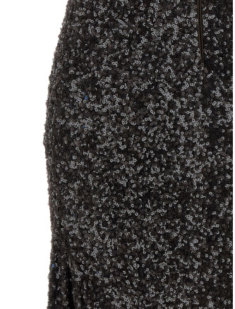 Платье макси ROTATE BIRGER CHRISTENSEN 'Sequins Maxi Slit' (11677216671667) #
