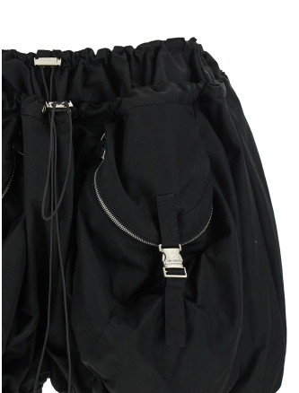Шорты THE ATTICO Black utility shorts (261WCQ00020CCP111AA100) #