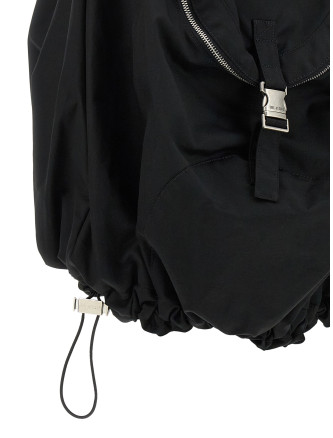 Шорты THE ATTICO Black utility shorts (261WCQ00020CCP111AA100) #