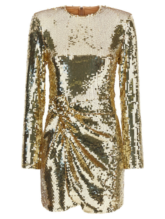 Мини-платье ROTATE BIRGER CHRISTENSEN 'Sequins Ls Mini Dress' (11677811431143) #1
