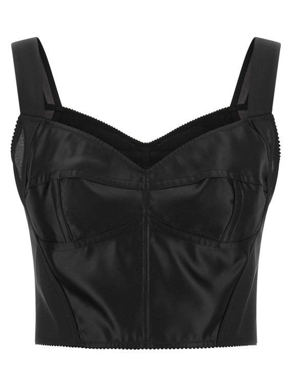Вечерний топ DOLCE&GABBANA Bustier Top (F7W98TGDCRPN0000) #1
