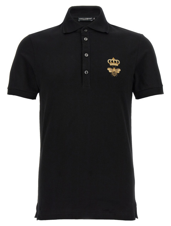 Поло DOLCE&GABBANA Embroidery piquet polo (G8LZ1ZG7WURN0000) #1