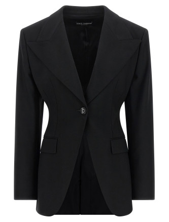 Жакет DOLCE&GABBANA Flared blazer
