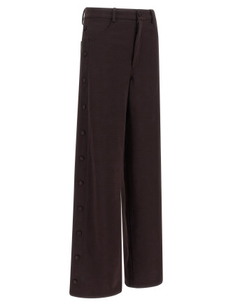 Брюки DI.LA3 PARI' Button pants (PF1MELANZANA) #