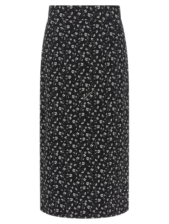 Юбка миди DOLCE&GABBANA Straight skirt (F4CS8TFSAE5HN6JP) #1