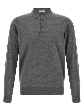 Поло LARMERI STUDIO Merino wool polo shirt