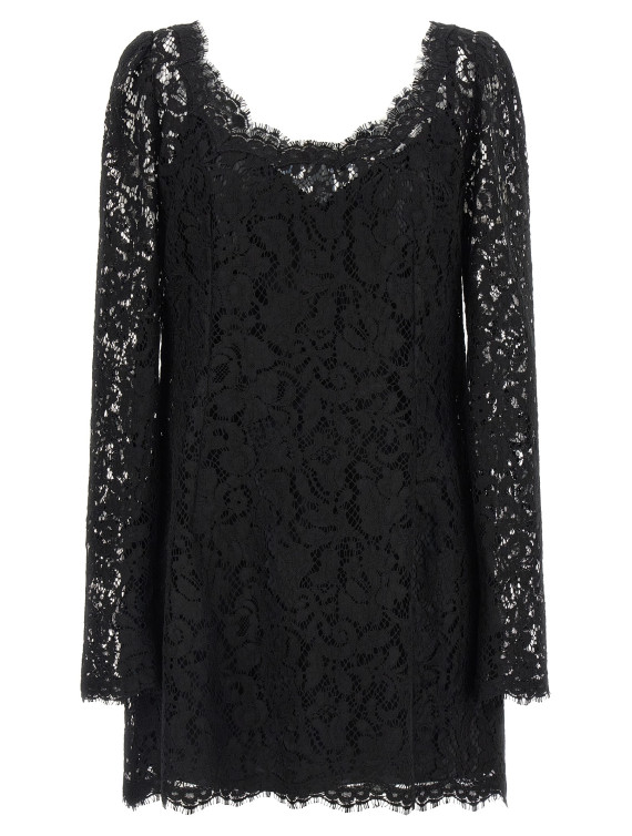 Мини-платье DOLCE&GABBANA Lace dress (F632ITHLM5EN0000) #1