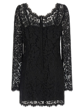 Мини-платье DOLCE&GABBANA Lace dress (F632ITHLM5EN0000) #