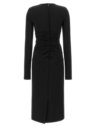 Платье миди DOLCE&GABBANA 'Identity' (F631XTFUGKFN0000) #