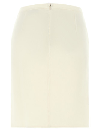 Юбка миди LOULOU DE SAISON 'Judy' (JUDYIVORY) #
