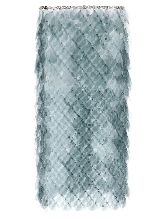 Юбка PACO RABANNE Bilics fabric skirt (26HIJU239PS0676P419) #1