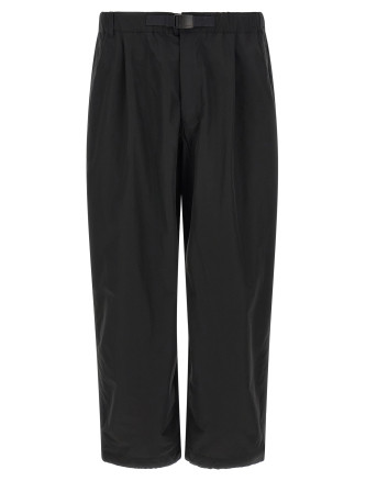 Брюки SNOW PEAK Black taffeta pants