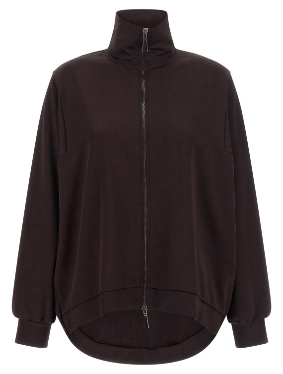 Свитшот DI.LA3 PARI' Zip sweatshirt (FB01MELANZANA) #1