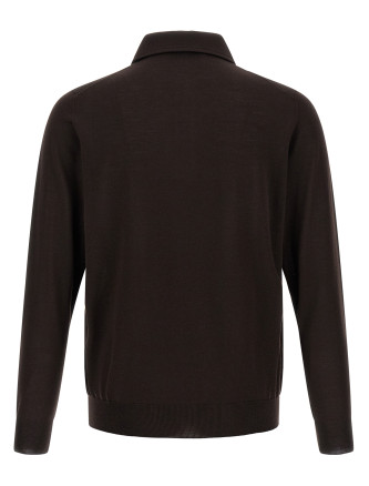 Поло LARMERI STUDIO Knitted polo shirt (PL1MLPARRM16R289) #