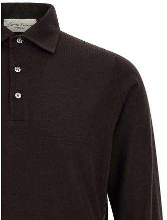 Поло LARMERI STUDIO Knitted polo shirt (PL1MLPARRM16R289) #