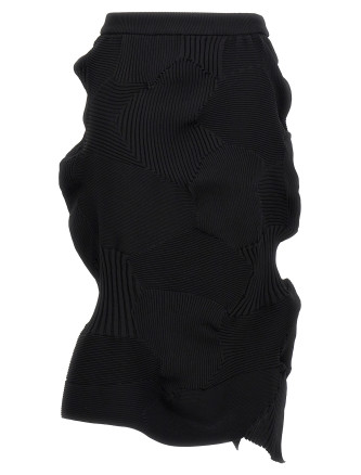 Black 'Kone Kone' skirt