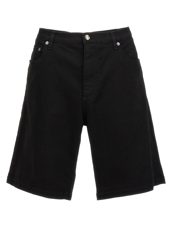Шорты DOLCE&GABBANA Stretch denim bermuda shorts (GWNXADG8GW6S9001) #1
