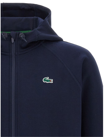 Худи LACOSTE Blue interlock hoodie (SH0152166) #
