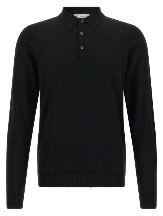 Поло LARMERI STUDIO Merino wool polo shirt (PR62248A1) #1