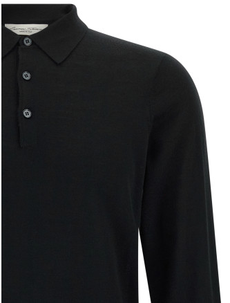 Поло LARMERI STUDIO Merino wool polo shirt (PR62248A1) #