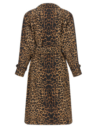 Тренч SAINT LAURENT Double-breasted trench coat (870715Y9J029665) #