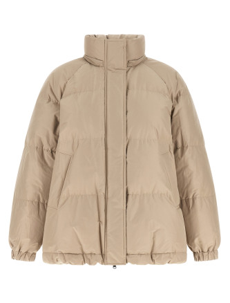 Пуховик BRUNELLO CUCINELLI Beige taffeta down jacket (MH5253266C030) #