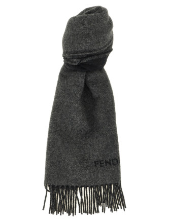 Шарф FENDI Double-sided long scarf