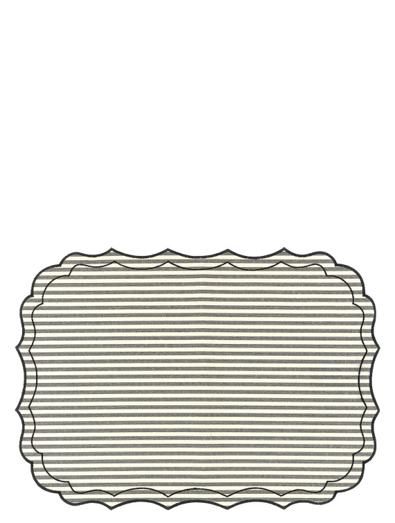 Кухонный текстиль BORGO DELLE TOVAGLIE Firenze placemat in stain-resistant cotton (AE1020CO0000CARBONENERO) #1