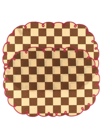 Кухонный текстиль BITOSSI Set of 2 placemats with scalloped edge (DAM00005U) #