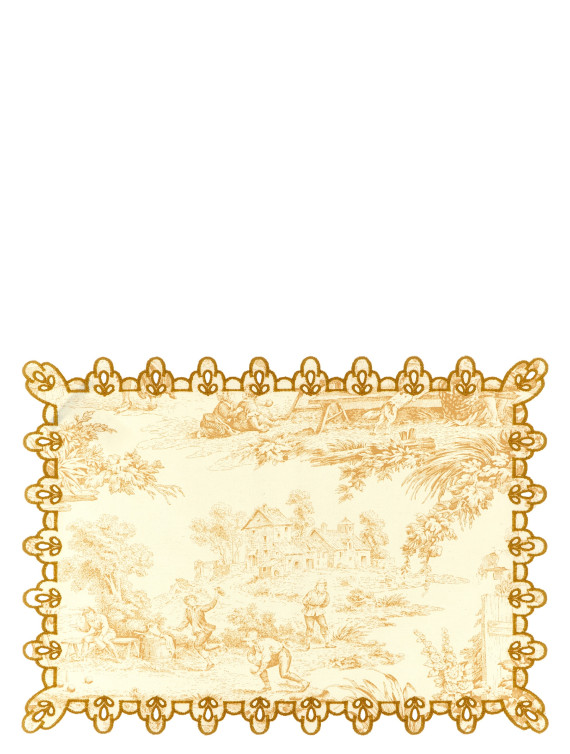 Кухонный текстиль BORGO DELLE TOVAGLIE Amalfi placemat in stain-resistant cotton (AE0906CO0000CANAPACURRY) #1