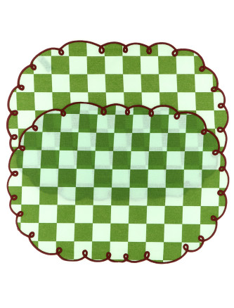 Кухонный текстиль BITOSSI Set of 2 placemats with scalloped edge (DAM00006U) #