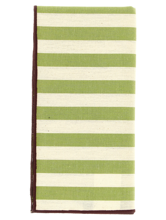 Кухонный текстиль BORGO DELLE TOVAGLIE Cotton napkin with contrast finish (SR0602CO0000ANICEPRUNO) #1