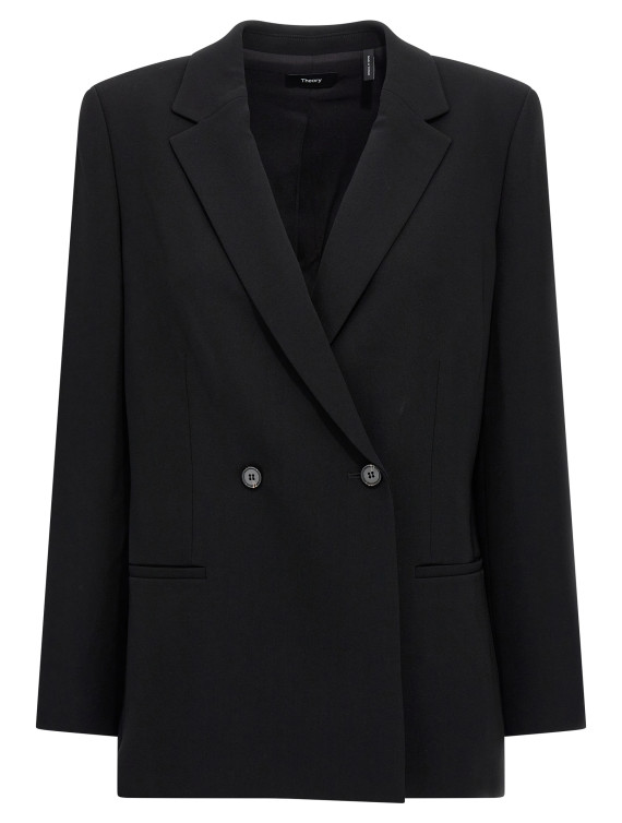 Жакет THEORY Double-breasted blazer (P0109115001) #1