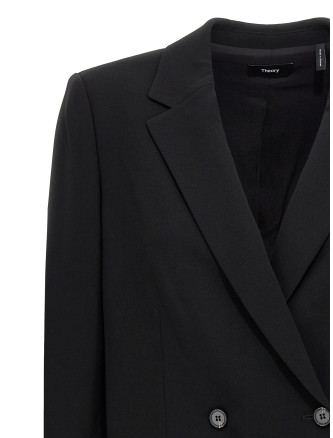 Жакет THEORY Double-breasted blazer (P0109115001) #