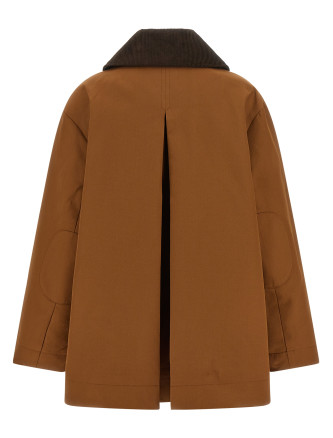 Куртка GANNI Brown twill jacket (A101022105W) #