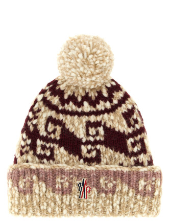 Бөрік MONCLER GRENOBLE Multicolor pon beanie