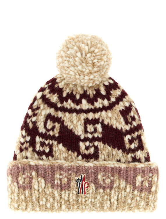 Шапка MONCLER GRENOBLE Multicolor pon beanie (L20983B00003N1208P04) #1