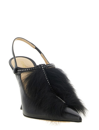 Высокие каблуки FENDI 'Fendi Noir' (8J9159AY0WF0ABB) #