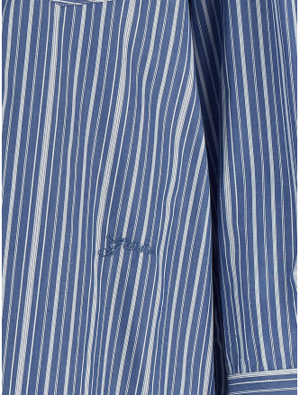 Рубашка GANNI Striped cotton shirt (A1140007ZWF) #