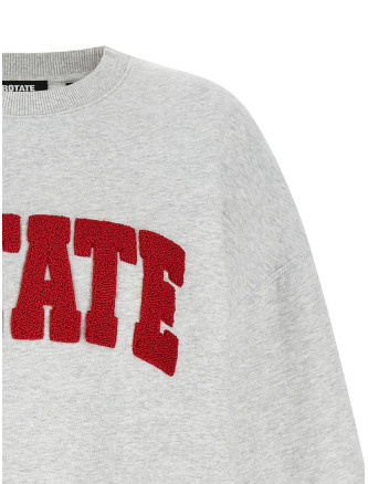 Свитшот ROTATE BIRGER CHRISTENSEN Red logo sweatshirt (11637014721472) #