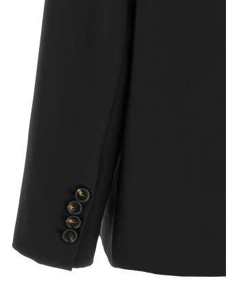 Жакет GANNI Double-breasted wool blazer (W0797099) #