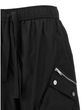 Брюки GANNI Black utility pants (W0644099) #