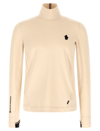 Свитер MONCLER GRENOBLE Polartec® turtleneck sweater white